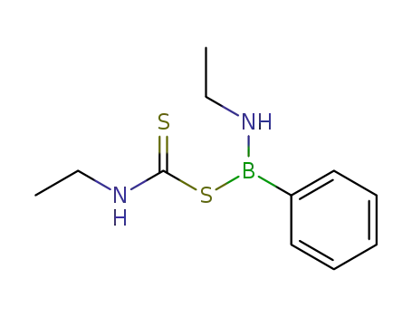 Aethylamino-aethylthiocarbamoyl-mercapto-phenyl-boran