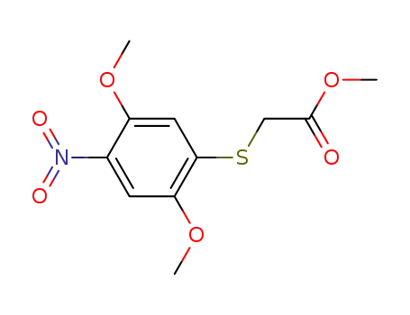 (2,5-Dimethoxy-4-nitro-phenylsulfanyl)-acetic acid methyl ester