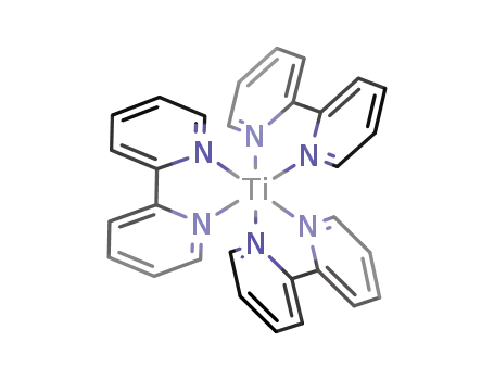Molecular Structure of 22143-19-7 (tris-bipyridyl-(2,2') titanium <sup>(0)</sup>)