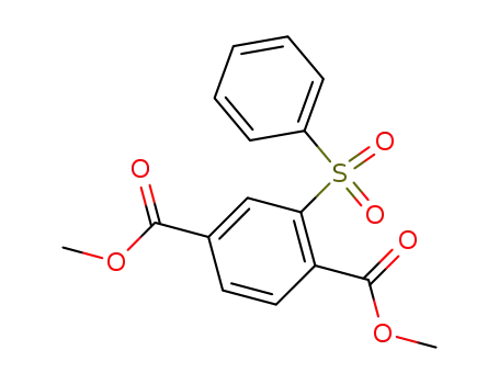 <2,5-Dimethoxycarbonyl-phenyl>-phenyl-sulfon