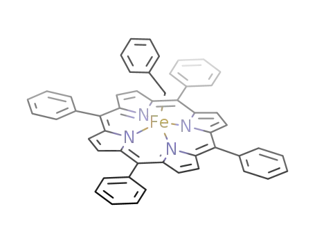 (tetraphenylporphyrine)Fe(III)CH<sub>2</sub>C<sub>6</sub>H<sub>5</sub>