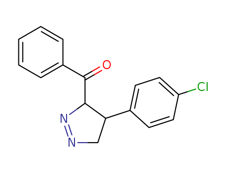[4-(4-chlorophenyl)-4,5-dihydro-3H-pyrazol-3-yl]-phenyl-methanone cas  6631-06-7