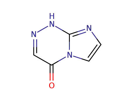Molecular Structure of 59214-43-6 (Imidazo[2,1-c][1,2,4]triazin-4(1H)-one)