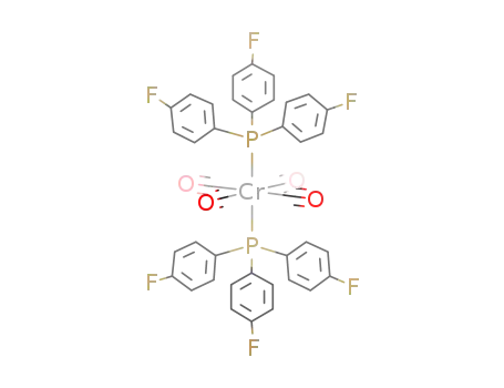 trans-(CO)4Cr{P(C<sub>6</sub>H<sub>4</sub>F)3}2