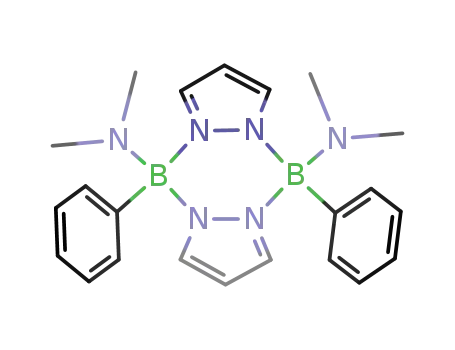 4,8-bis(dimethylamino)-4,8-diphenylpyrazabole