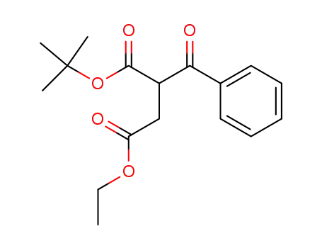 2-Benzoyl-succinic acid 1-tert-butyl ester 4-ethyl ester