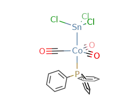 Cobalt, tricarbonyl(trichlorostannyl)(triphenylphosphine)-