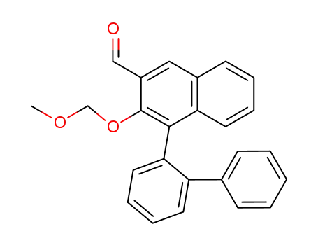 4-Biphenyl-2-yl-3-methoxymethoxy-naphthalene-2-carbaldehyde