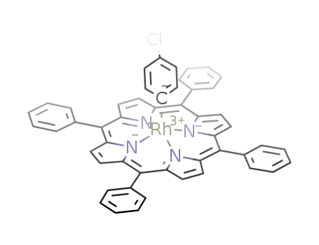 Rh(TPP)(p-C<sub>6</sub>H<sub>4</sub>Cl)