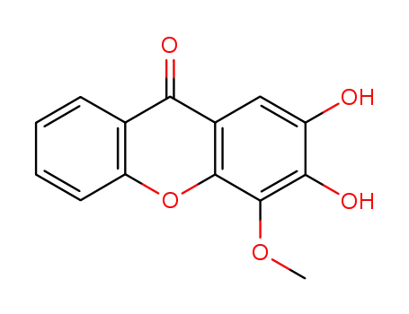2,3-dihydroxy-4-methoxy-9H-xanthen-9-one
