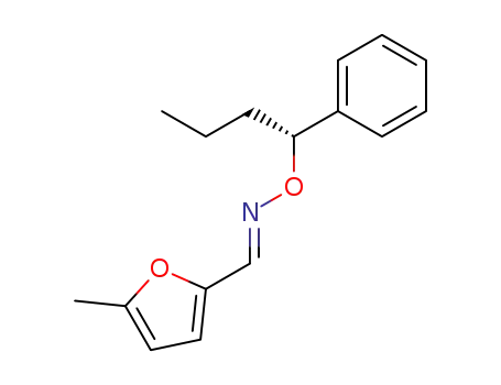 (E)-(R)-(+)-O-(1-phenylbutyl)-5-methyl-2-furaldoxime
