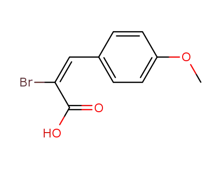 (E)-2-bromo-3-(p-anisyl)propenoic acid