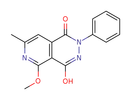 4-hydroxy-5-methoxy-7-methyl-2-phenyl-2<i>H</i>-pyrido[3,4-<i>d</i>]pyridazin-1-one