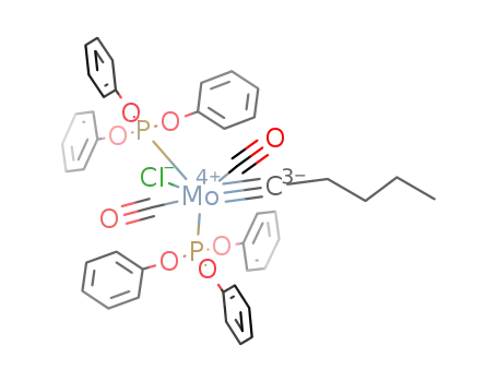 Cl(CO)2(triphenylphosphite)2Mo*CBu