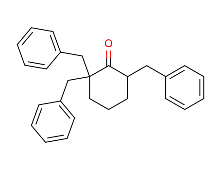 2,2,6-tribenzyl-cyclohexanone