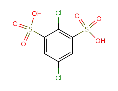 Molecular Structure of 89222-85-5 (1,3-Benzenedisulfonic acid, 2,5-dichloro-)