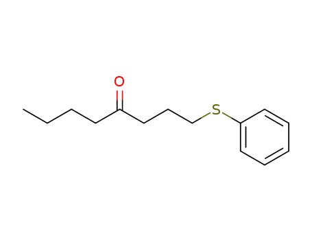 Molecular Structure of 89351-92-8 (4-Octanone, 1-(phenylthio)-)