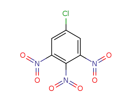 Molecular Structure of 3698-57-5 (5-Chlor-1,2,3-trinitrobenzol)