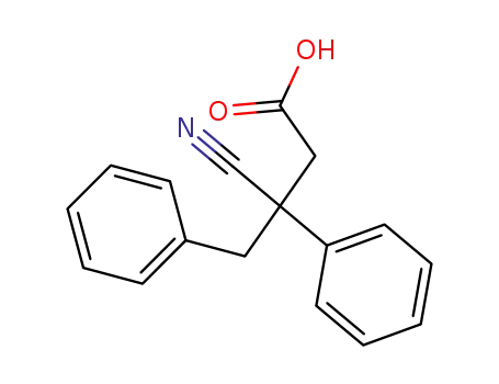 3-cyano-3,4-diphenyl-butyric acid
