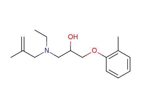 1-(ethyl-methallyl-amino)-3-<i>o</i>-tolyloxy-propan-2-ol