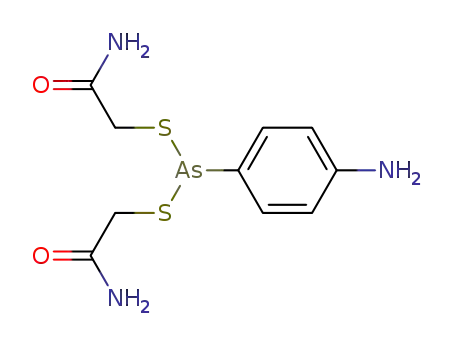[(4-amino-phenyl)-arsanediyldimercapto]-di-acetic acid diamide