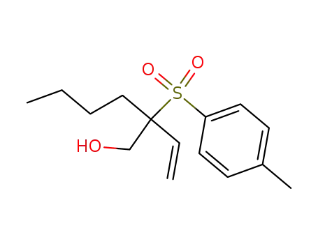 2-(Toluene-4-sulfonyl)-2-vinyl-hexan-1-ol