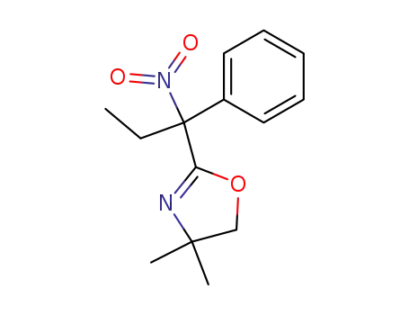 2-<1-(1-phenyl-1-nitro)propyl>-4,4-dimethyl-2-oxazoline