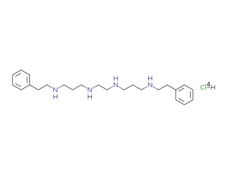 N,N'-Bis-<3-(2-phenylethylamino)-propyl>-ethan-1,2-diamin-tetrahydrochlorid