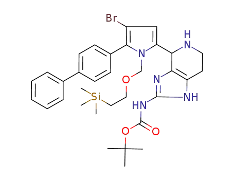 C<sub>33</sub>H<sub>42</sub>BrN<sub>5</sub>O<sub>3</sub>Si