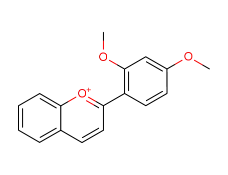 2-(2,4-Dimethoxy-phenyl)-chromenylium