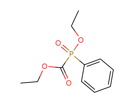 Molecular Structure of 22779-69-7 (Phosphinecarboxylic acid, ethoxyphenyl-, ethyl ester, oxide)