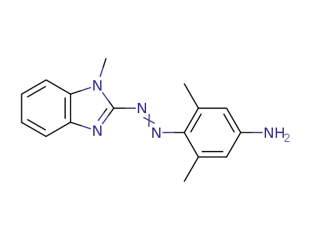 3,5-Dimethyl-4-(1-methyl-1H-benzoimidazol-2-ylazo)-phenylamine