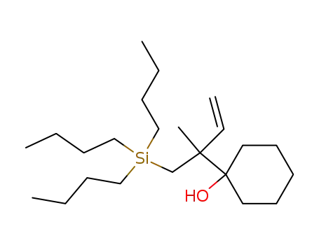 1-(1-methyl-1-((tri-n-butylsilyl)-methyl)-2-propenyl)cyclohexanol