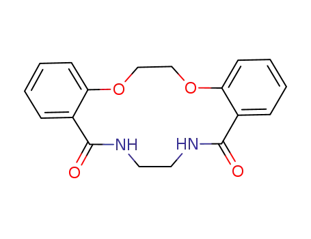 Molecular Structure of 150758-08-0 (5,6,7,8,9,10,16,17-octahydrodibenzo<e,m><1,4,8,11>dioxadiazacyclotetradecine-5,10-dione)