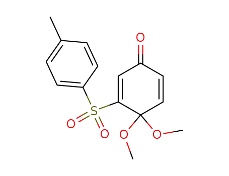4,4-dimethoxy-2-p-tolylsulfonylcyclohexa-2,5-dien-1-one