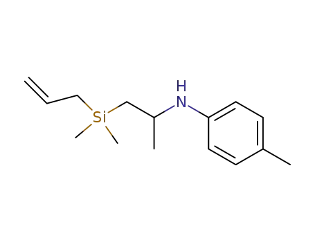 [2-(Allyl-dimethyl-silanyl)-1-methyl-ethyl]-p-tolyl-amine