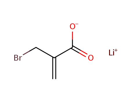 2-Propenoic acid, 2-(bromomethyl)-, lithium salt