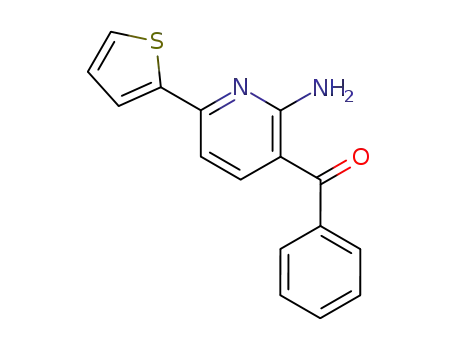 2-Amino-6-(2-thienyl)-pyrid-3-yl-phenylketon