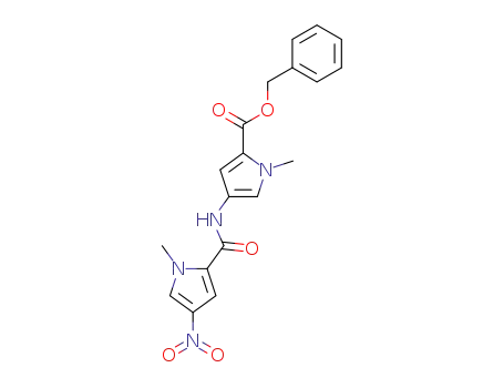 1-Methyl-4-[(1-methyl-4-nitro-1H-pyrrole-2-carbonyl)-amino]-1H-pyrrole-2-carboxylic acid benzyl ester