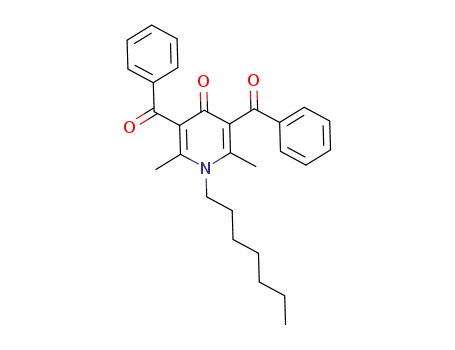 3,5-dibenzoyl-2,6-dimethyl-1-heptyl-4(1H)-pyridinone