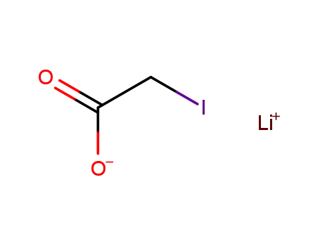 Acetic acid, 2-iodo-,lithium salt (1:1)
