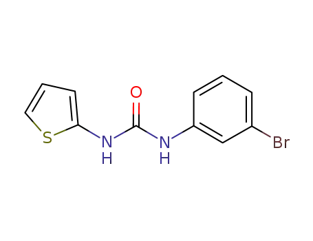 1-(3-bromophenyl)-3-(thiophen-2-yl)urea