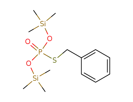 O,O-Bis-<trimethylsilyl>-S-benzylphosphorothiolat