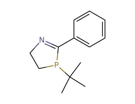 Molecular Structure of 110519-71-6 (3H-1,3-Azaphosphole, 3-(1,1-dimethylethyl)-4,5-dihydro-2-phenyl-)