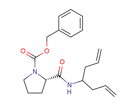 (S)-2-(1-Allyl-but-3-enylcarbamoyl)-pyrrolidine-1-carboxylic acid benzyl ester
