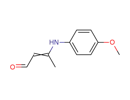 β-(p-methoxyphenylamino)crotonaldehyde