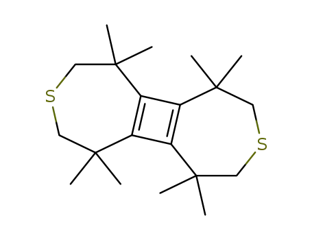 Cyclobuta(1,2-d:3,4-d)bisthiepin,1,2,4,5,6,7,9,10-octahydro-1,1,5,5,6,6,10,10-octamethyl-