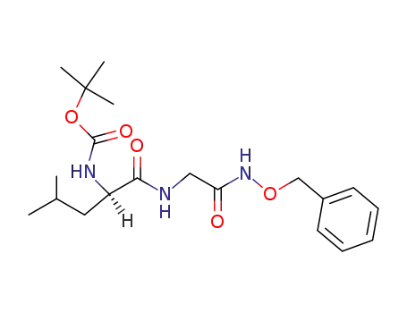 Glycinamide,
N-[(1,1-dimethylethoxy)carbonyl]-D-leucyl-N-(phenylmethoxy)-