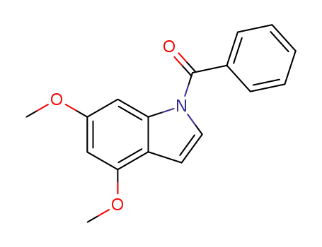 1-benzoyl-4,6-dimethoxyindole