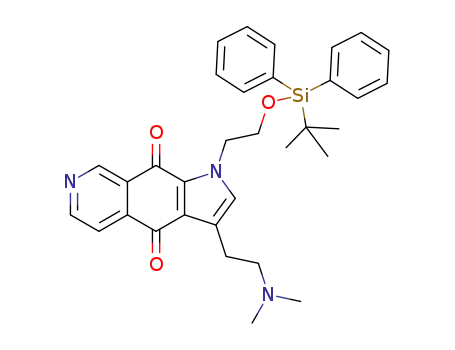 C<sub>33</sub>H<sub>37</sub>N<sub>3</sub>O<sub>3</sub>Si